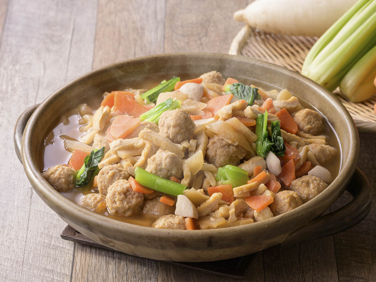 【東京都産野菜使用】江戸味噌仕立てのちゃんこ鍋