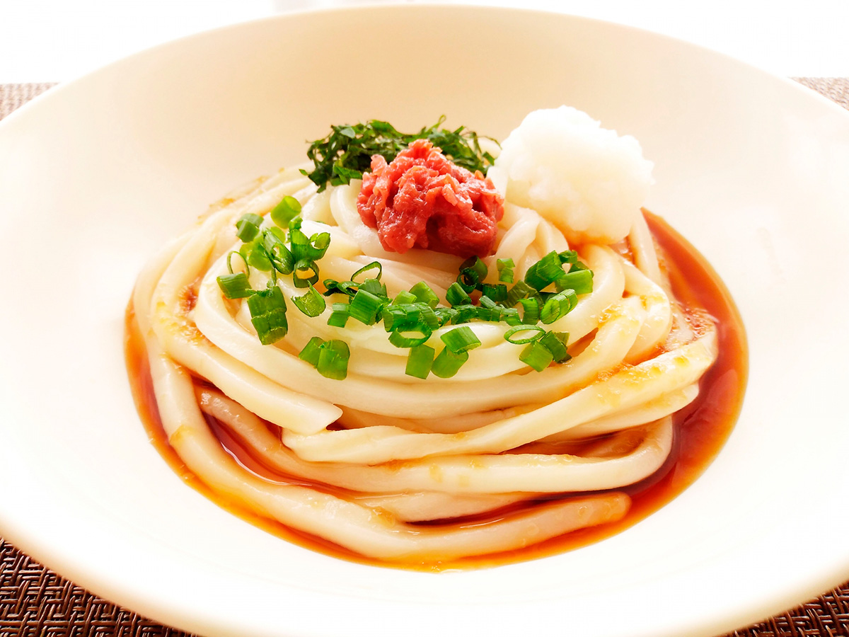 コンフォートホテル紀伊田辺　冷やし梅うどん