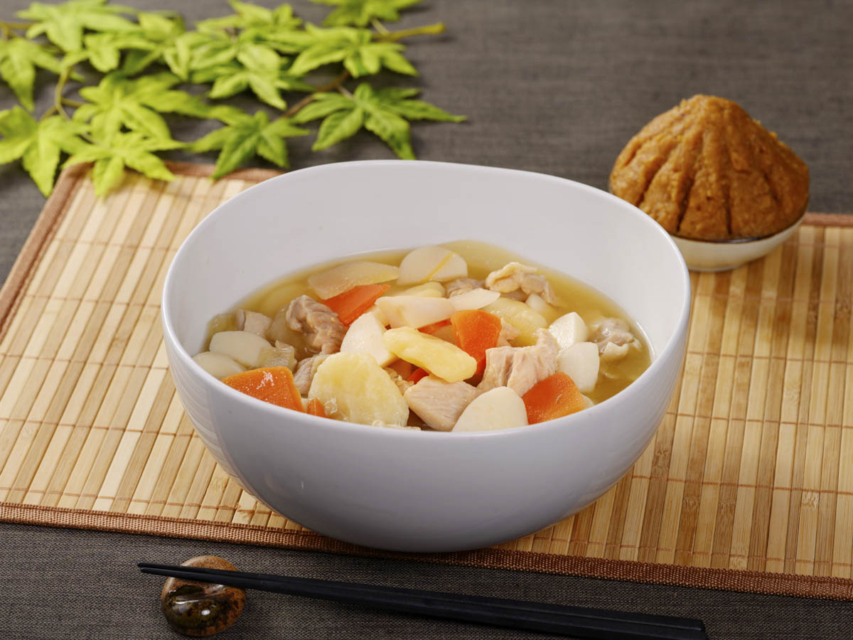【佐賀県産味噌使用】佐賀の食卓　つんきーだご汁