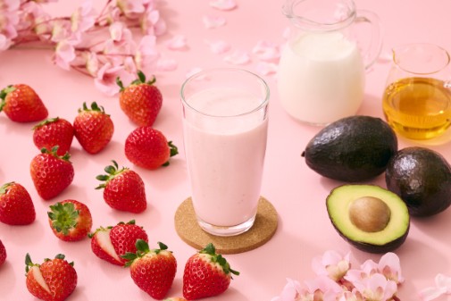 いちごみるくスムージー