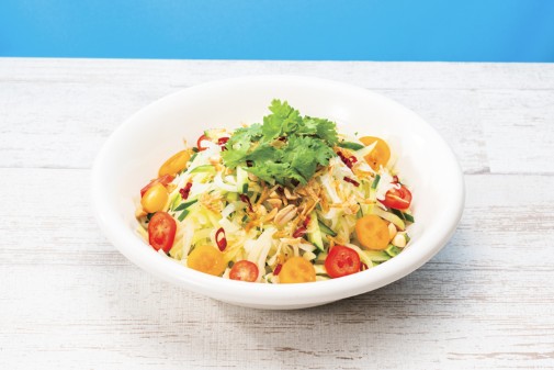 南国野菜を味わう 青パパイヤのエスニックサラダ