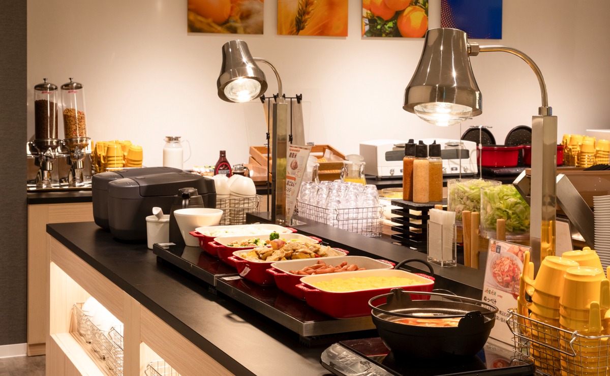 コンフォートホテル水戸　朝食会場