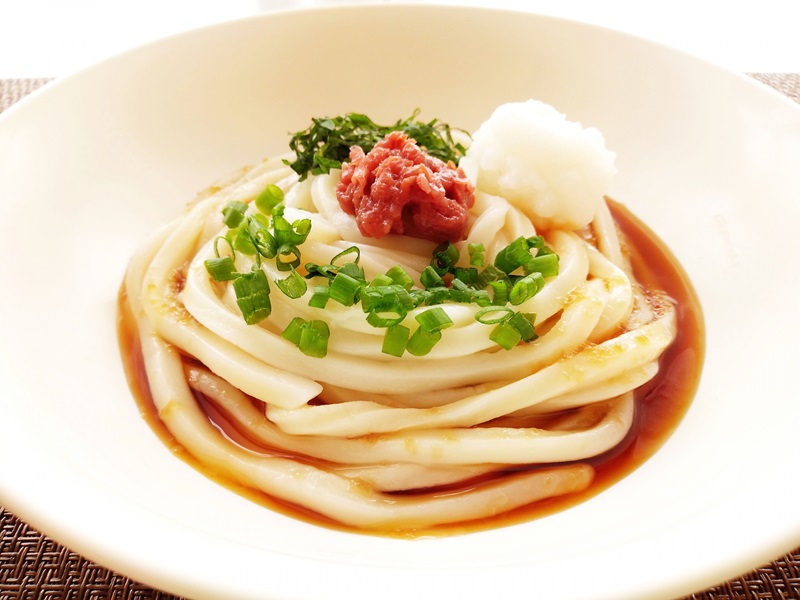 コンフォートホテル紀伊田辺　冷やし梅うどん