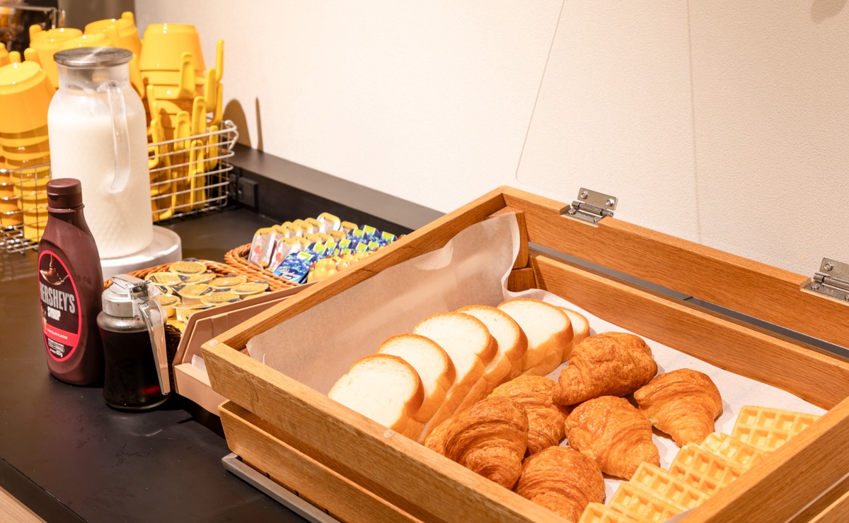 コンフォートホテル水戸　朝食会場