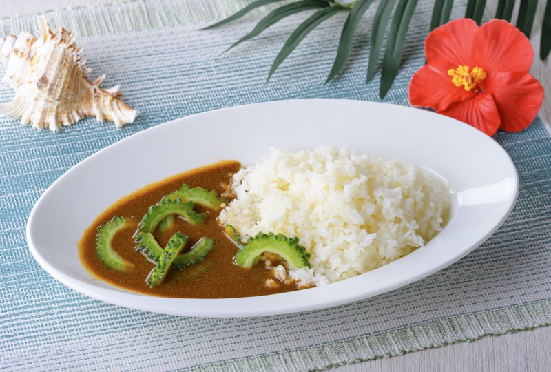 【石垣島限定地産地消メニュー】（日替わり）あぐーカレー・スパムカレー・ゴーヤカレー