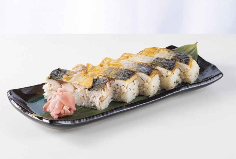 【京都東寺限定地産地消メニュー】（日替わり）焼き鯖押し寿司