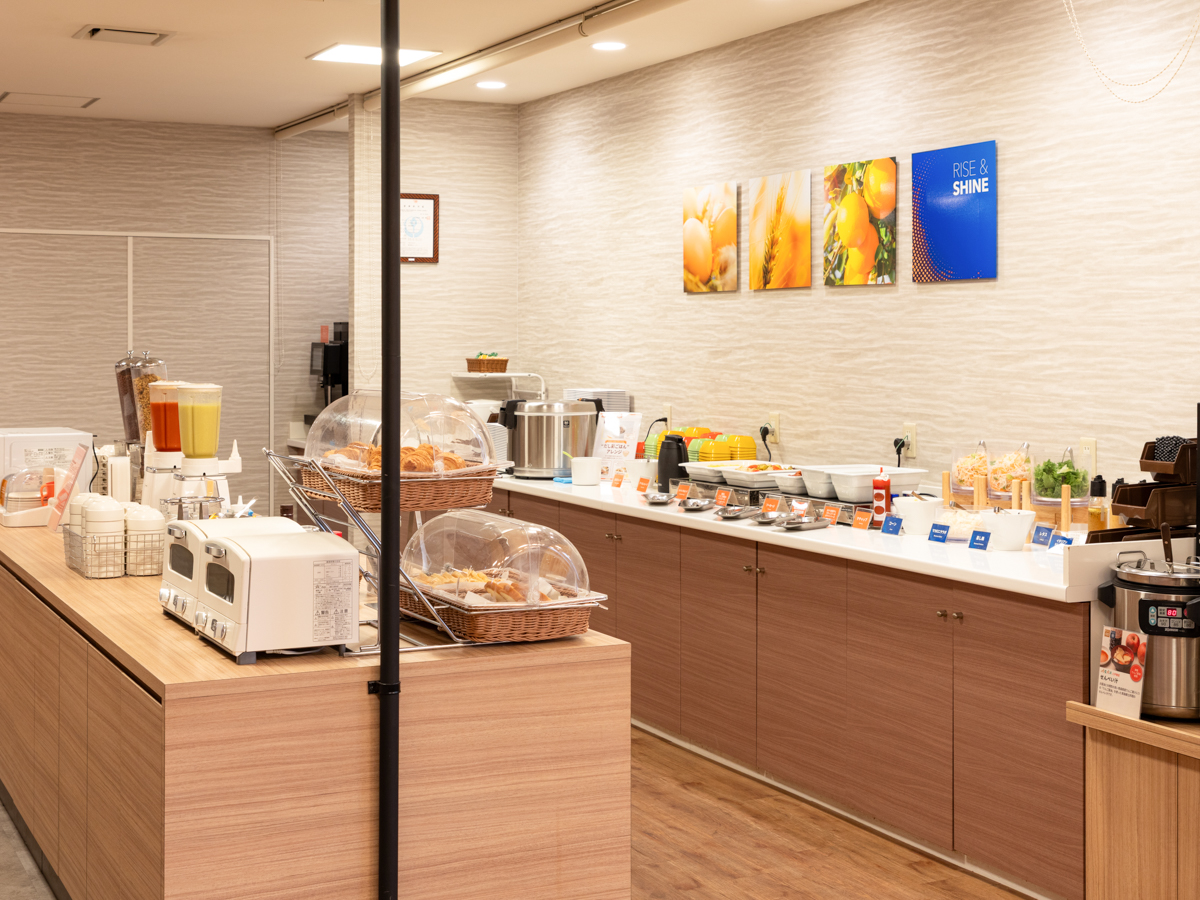 【無料朝食サービス】提供イメージ