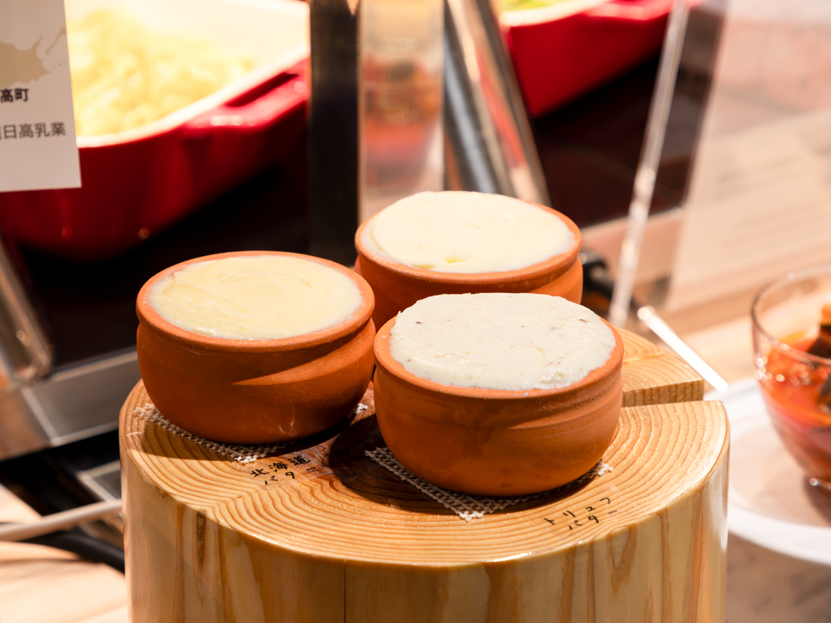 北海道産3種のバター