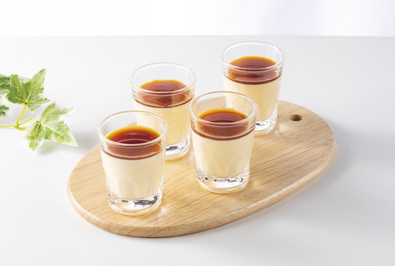 【神戸三宮限定地産地消メニュー】自家製淡路島牛乳プリン　