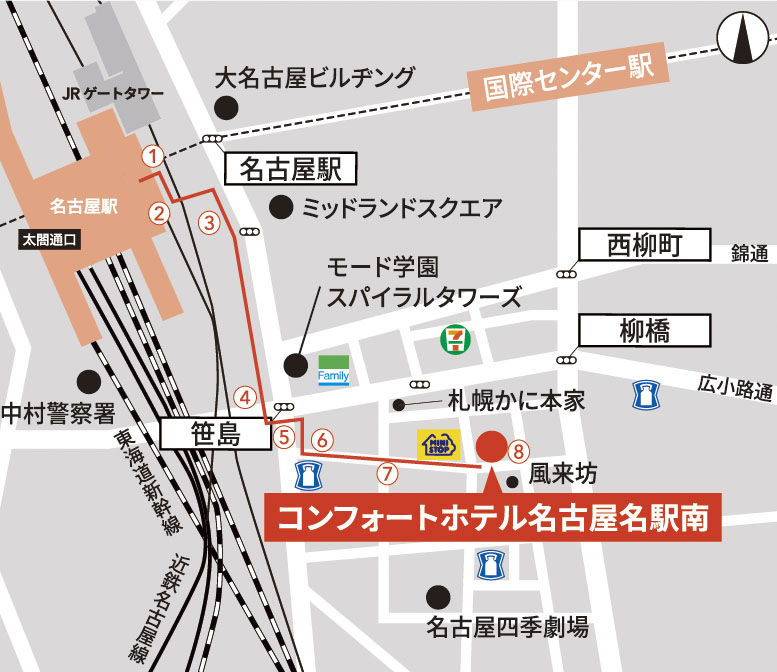 地図_名駅南