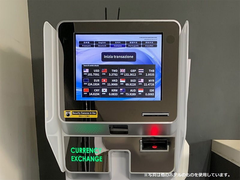 外貨両替機