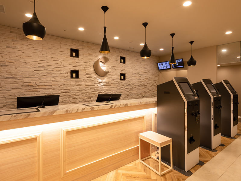 セルフチェックイン・アウト機