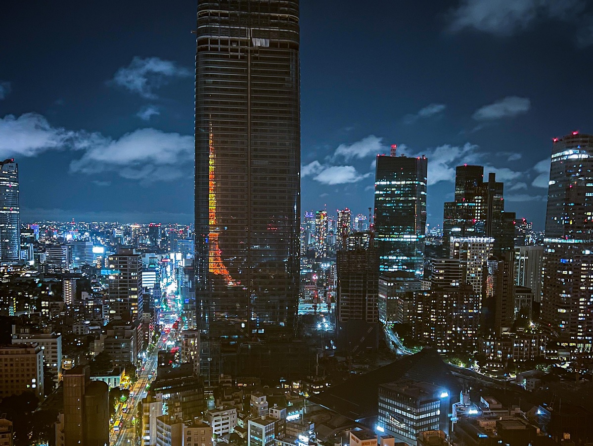 東京タワーからの景色