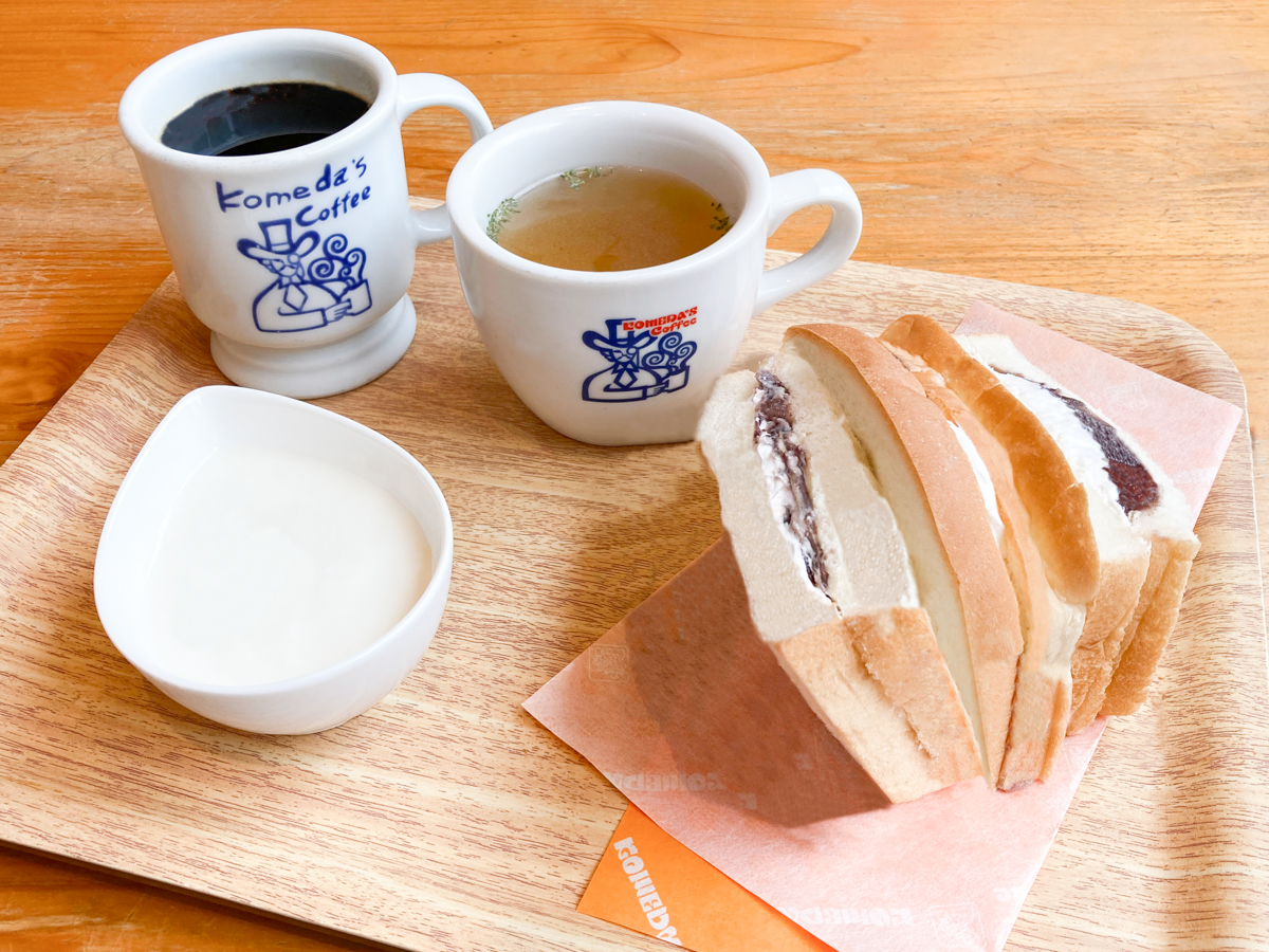 名古屋おぐらあん　小倉ホイップサンドセット