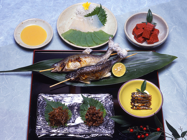 湖魚料理&こんにゃく