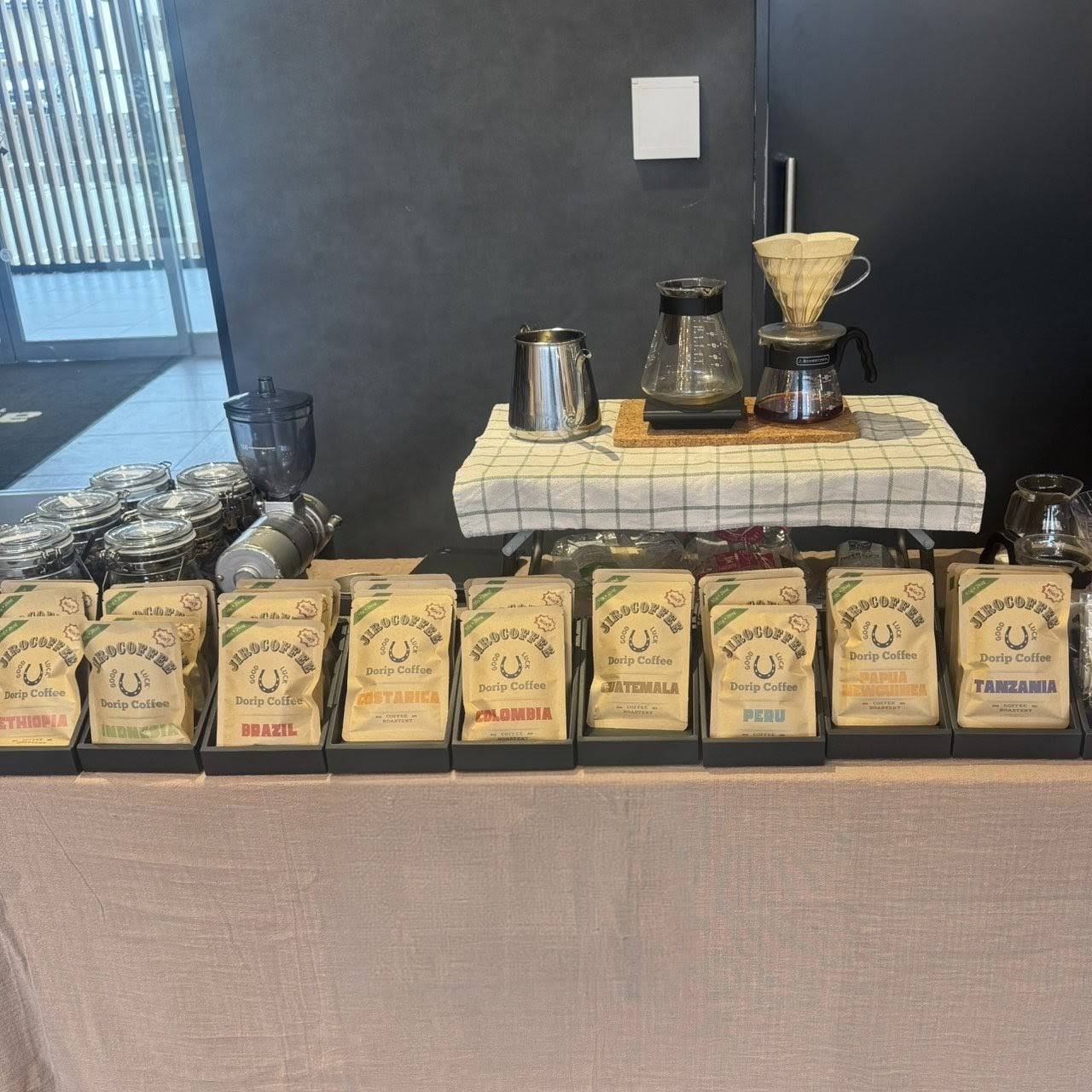 【JIRO COFFEE】試食会の様子