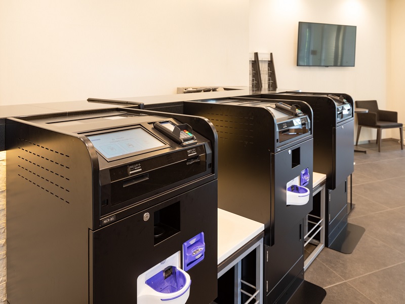 セルフチェックイン・アウト機