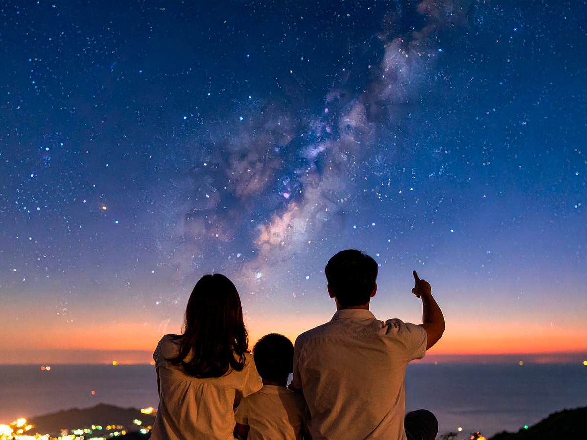 星空のリラクゼーションルーム