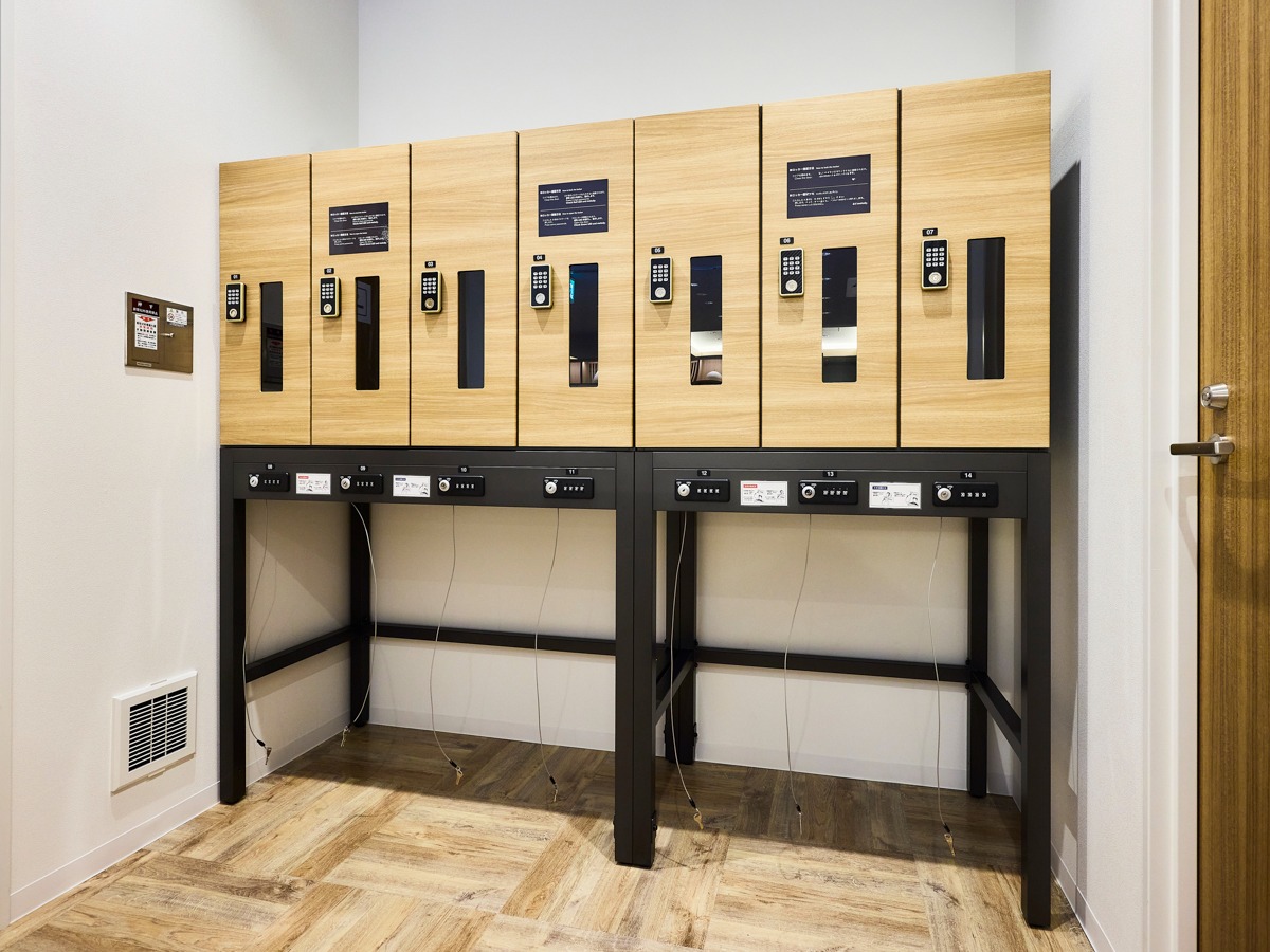 コンフォートホテル水戸　セルフクローク