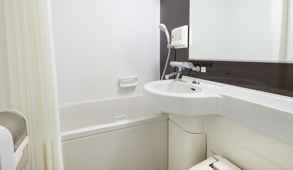 【ダブルエコノミー】清潔感のある浴室