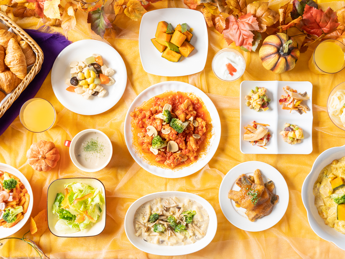 さんま・さつまいも、かぼちゃなど、秋のごちそうが満載な期間限定メニュー