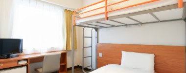 コンフォートイン一関インター　ロフトベッド