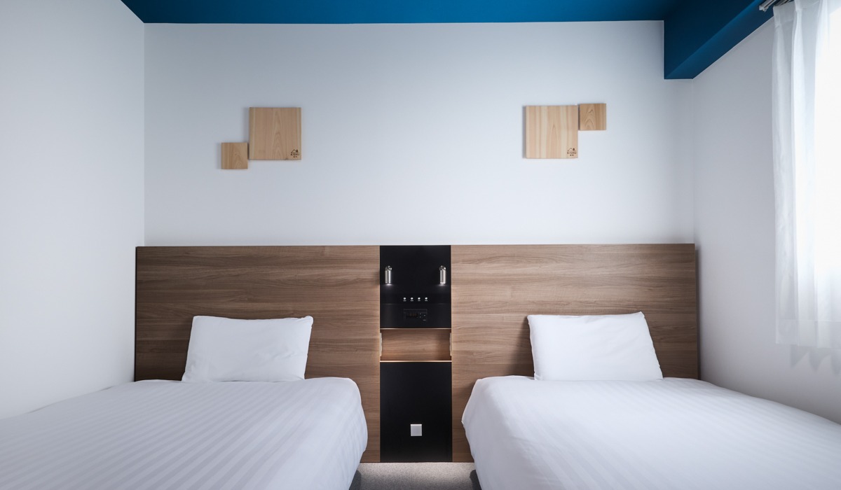 【ツインエコノミー】2名利用に使いやすい客室