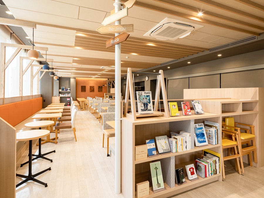 【コンフォートホテル伊勢】お伊勢参りにほっとひと息。宿泊しなくても利用できるComfort Library Cafe