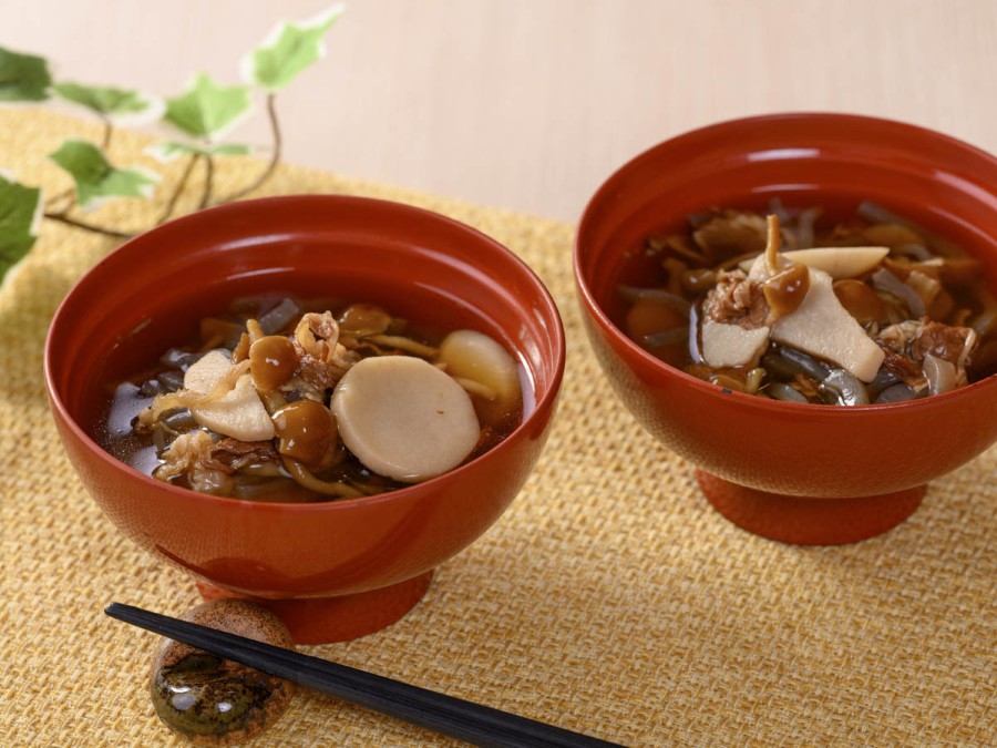 【山形県産なめこ】芋煮スープ