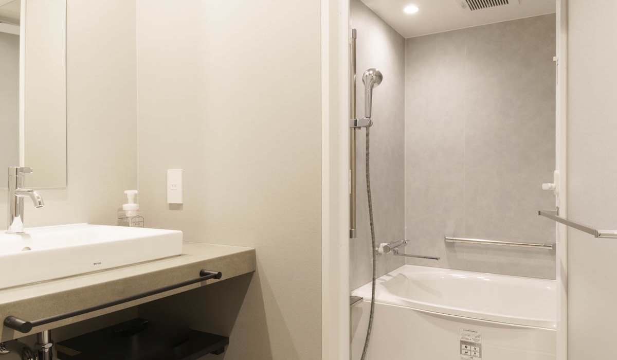 洗い場付きバスルーム