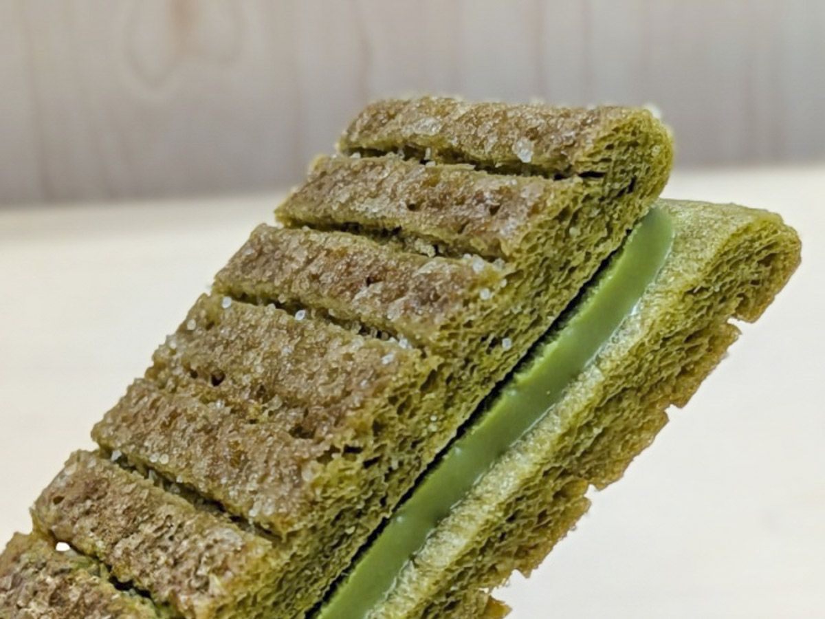 抹茶ショコラをサンドしたシュガーバターサンドの木 お抹茶ショコラ
