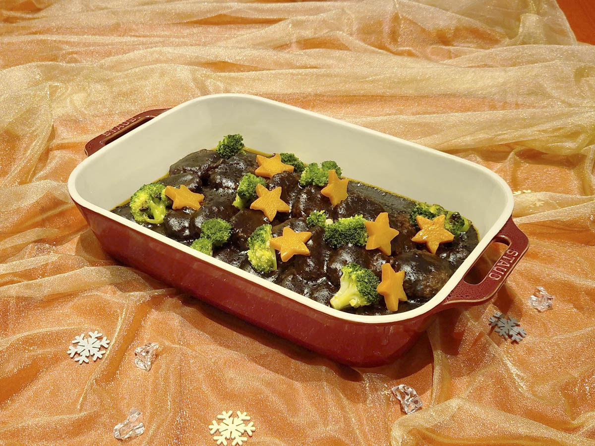 デミグラスソースハンバーグ