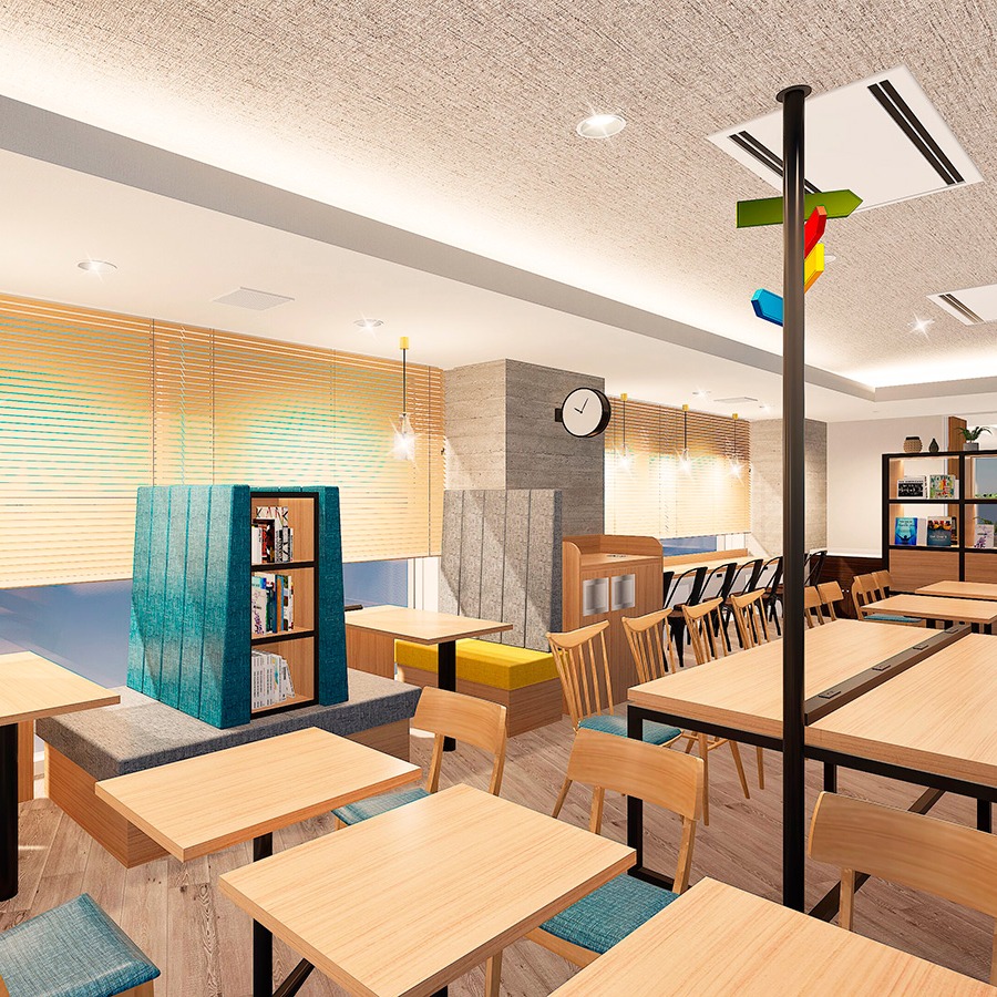 コンフォートホテル東京清澄白河　Comfort Library Cafe