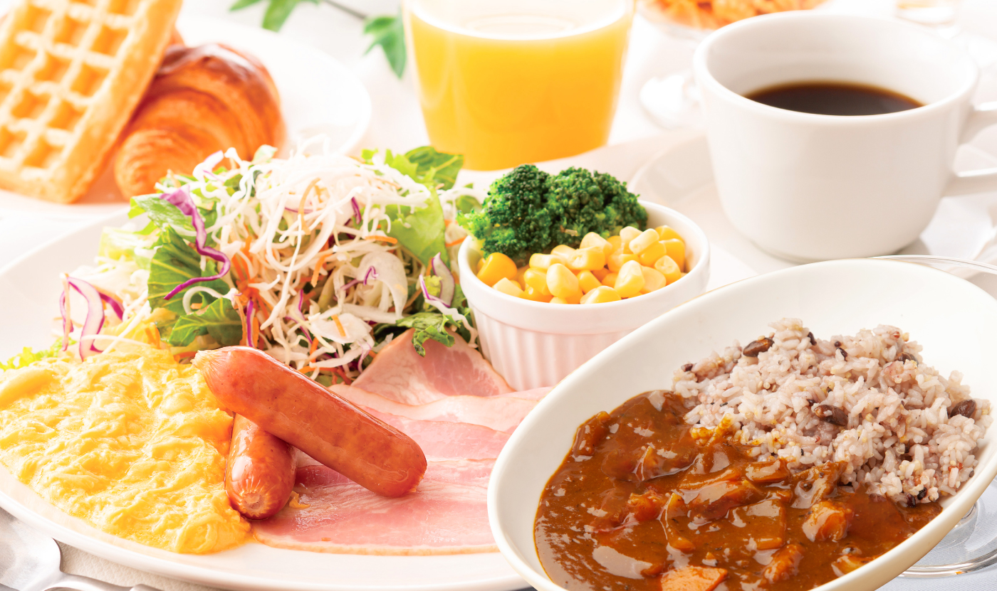 朝食