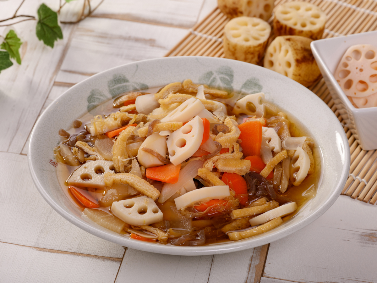 コンフォートホテル水戸の地産地消メニュー　「ぬっぺ汁」　※イメージ