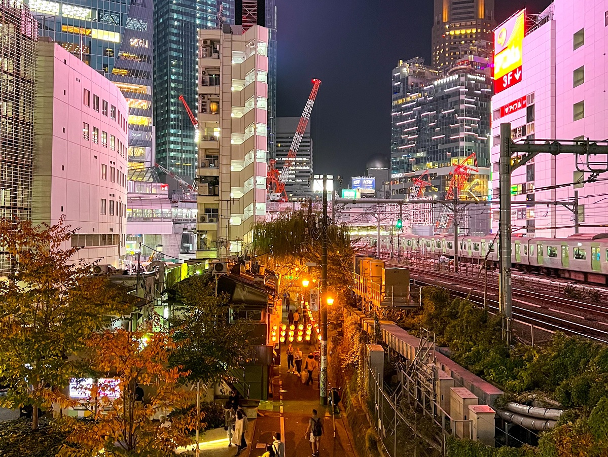 渋谷 宮下パークからの風景