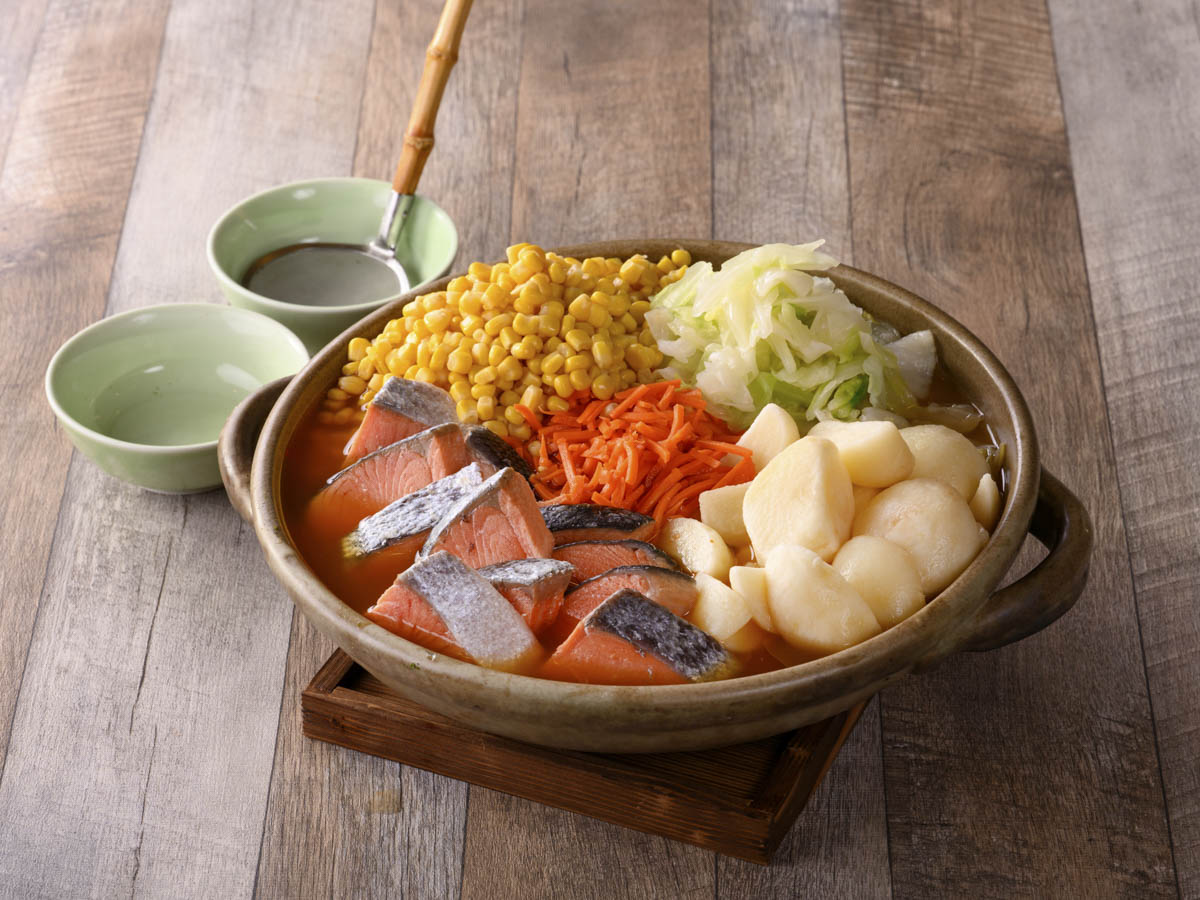 北の恵みを味わう 石狩鍋