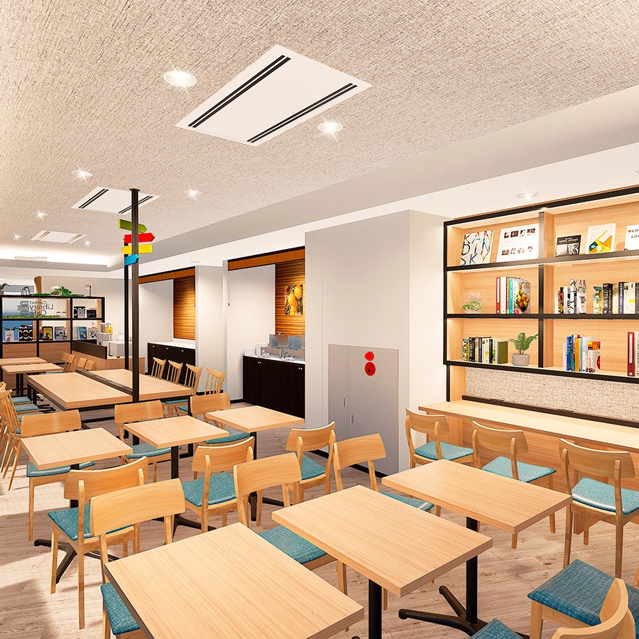 コンフォートホテル東京清澄白河　Comfort Library Cafe