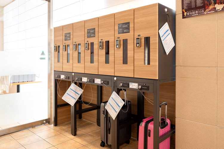 【セルフクローク】チェックイン前・チェックアウト後のどちらでも無料でご利用いただけます。