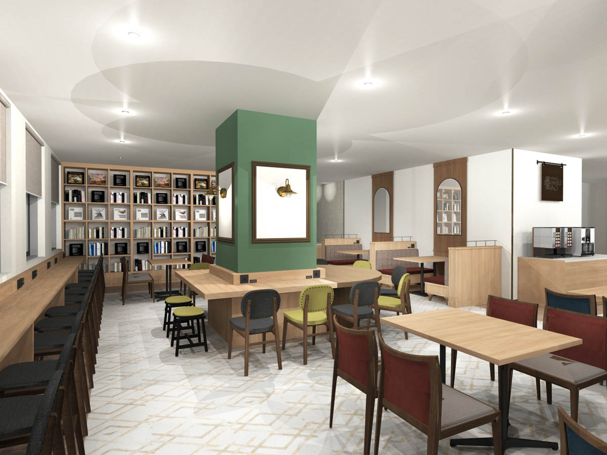 Comfort Library Cafe　※イメージ