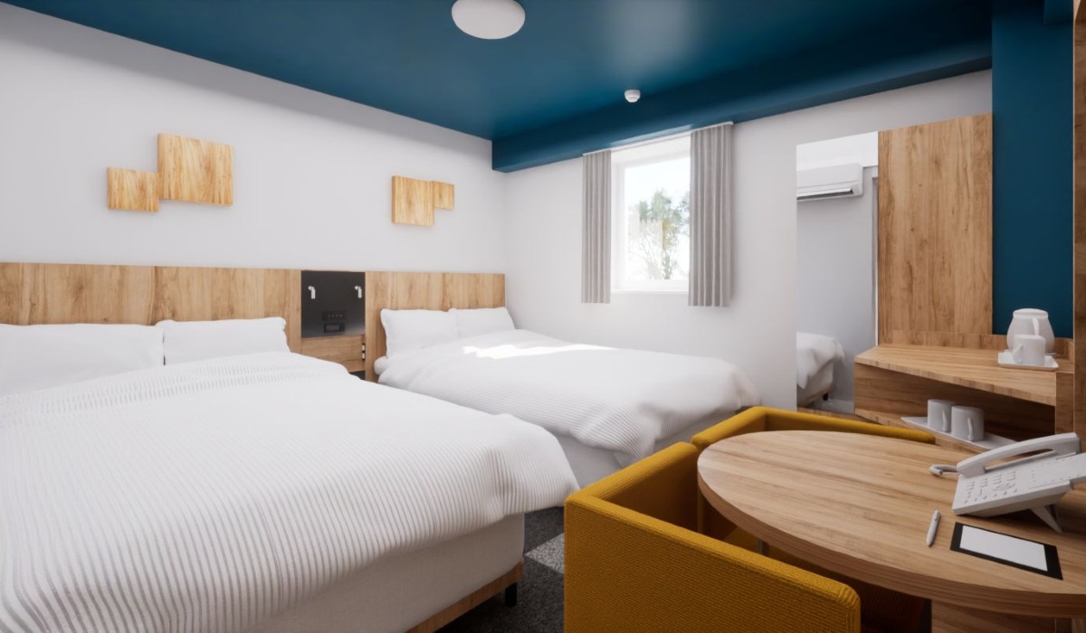 3月30日にリニューアルした客室　※イメージ