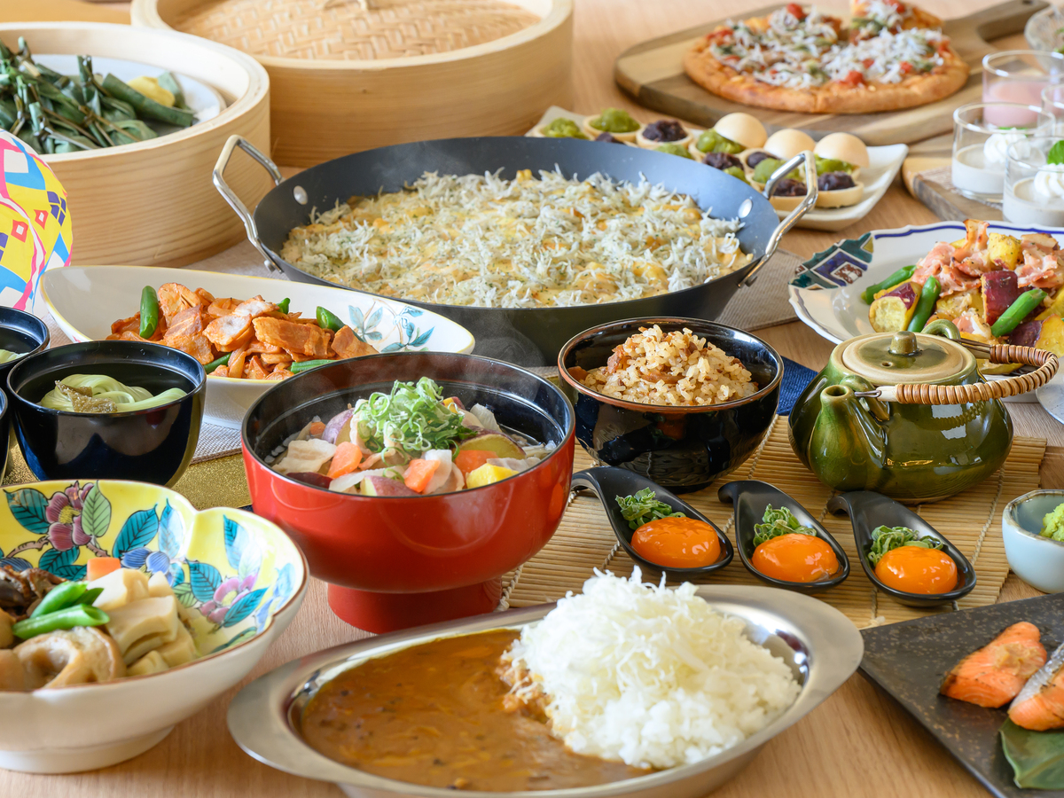 カラダの内側から元気になれる朝食ビュッフェ ※イメージ