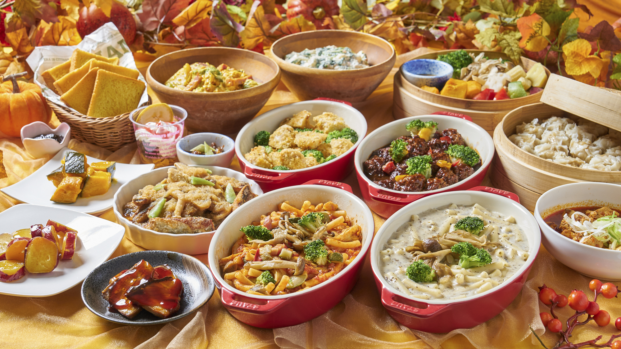 コンフォートスイーツ東京ベイ　朝食秋限定メニュー集合画像