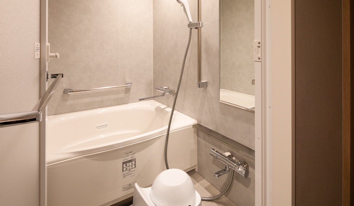 洗い場付きバスルーム