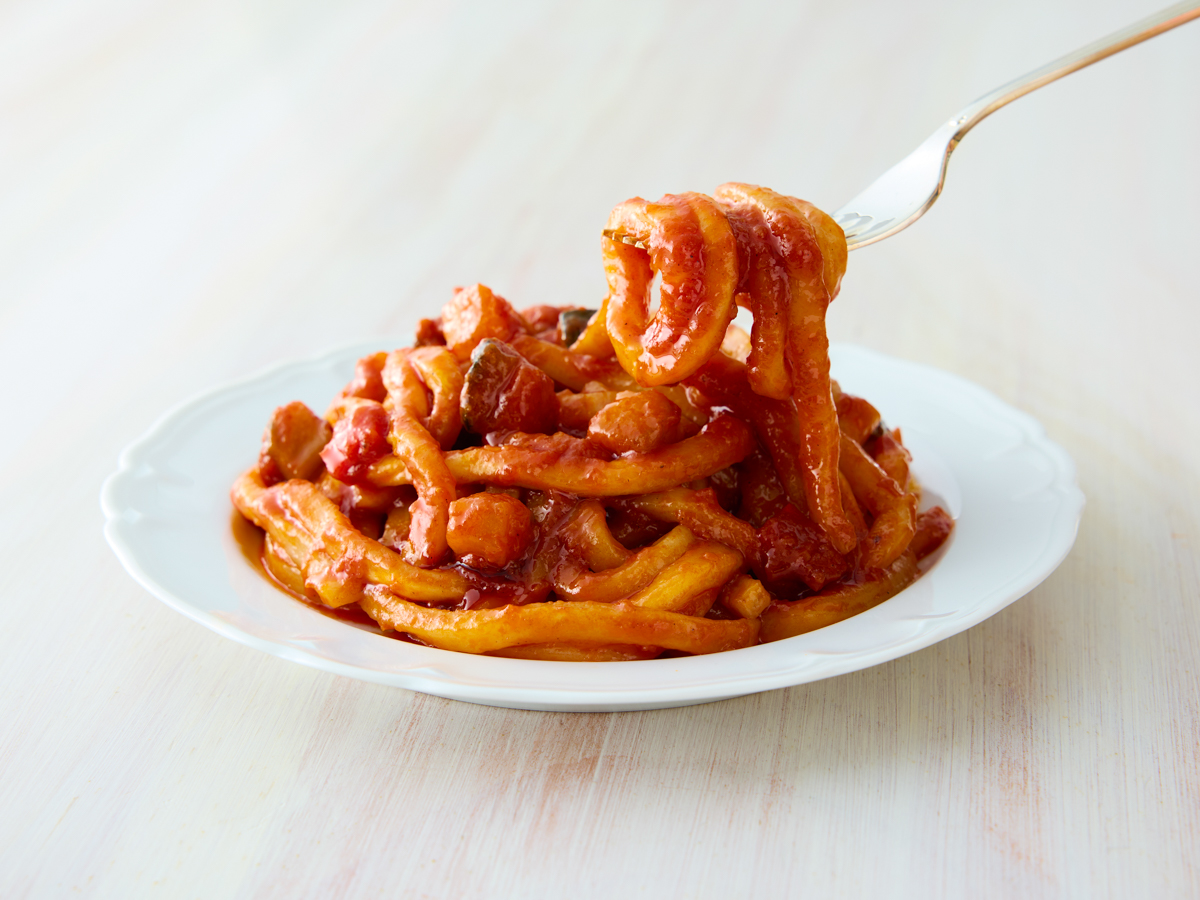 ナポリタン風うどん