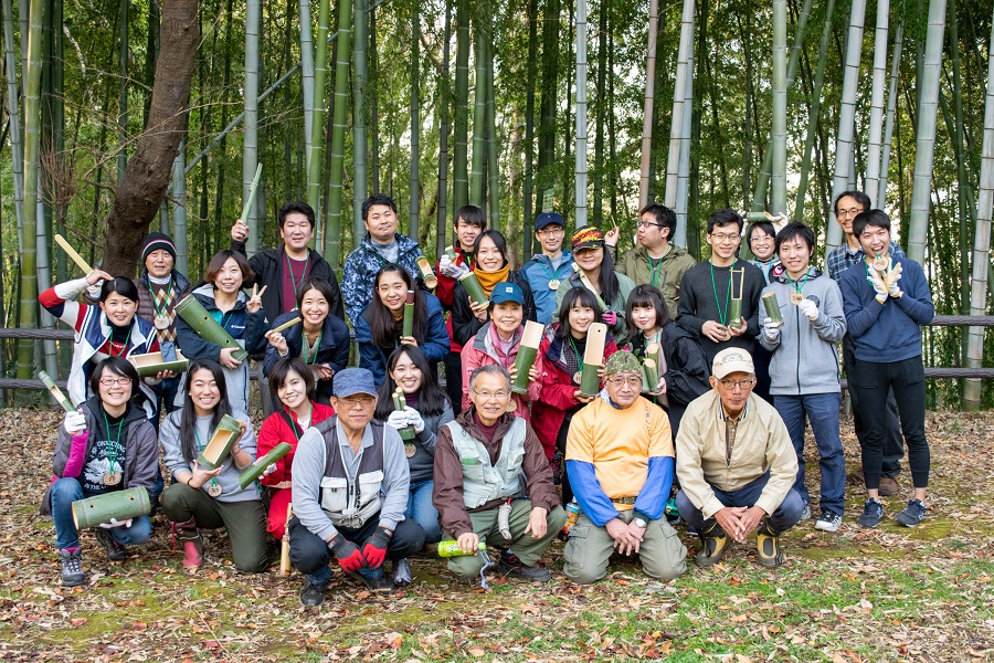 JUON NETWORK様の「森林の楽校」に参加し、竹林の整備をしました