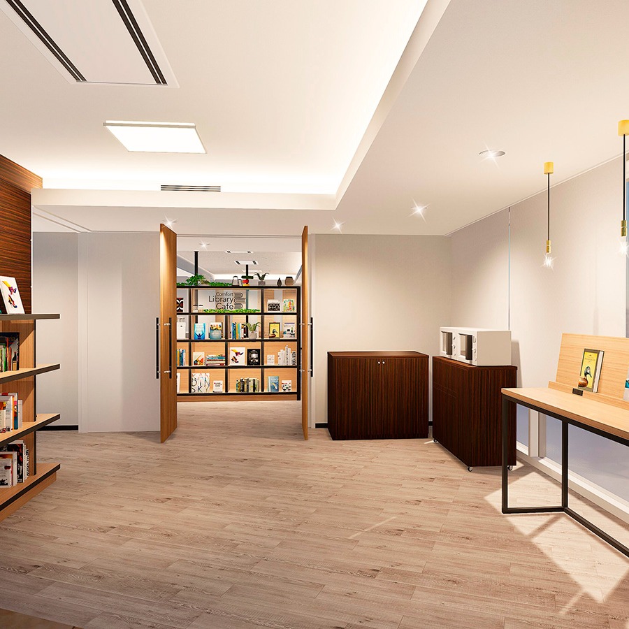 コンフォートホテル東京清澄白河　Comfort Library Cafe