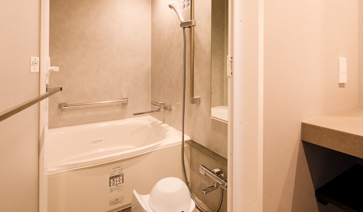 バスタブで、北海道の冬もゆったり温まれる