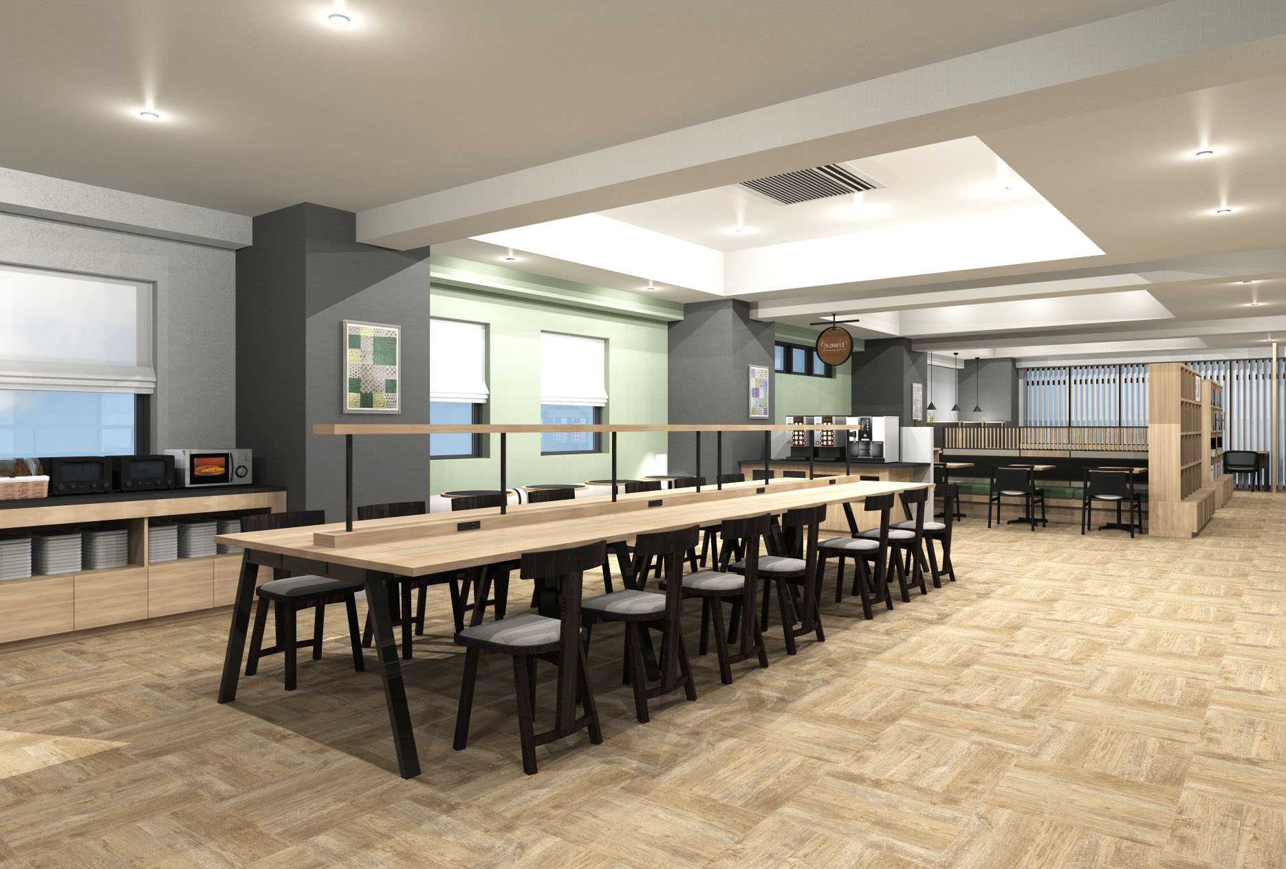 使い勝手の良さだけではなく、ゆっくりとくつろげる空間 ※イメージ