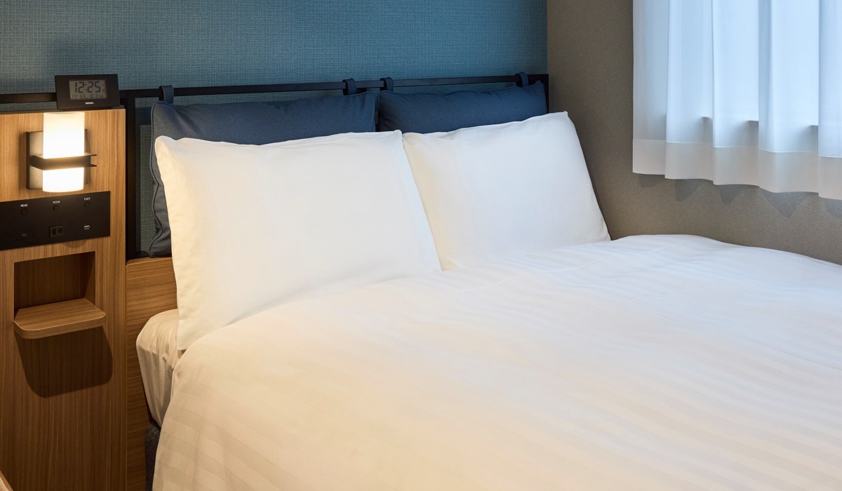 コンフォートホテル水戸　ダブルスタンダード　2名様でも利用できます